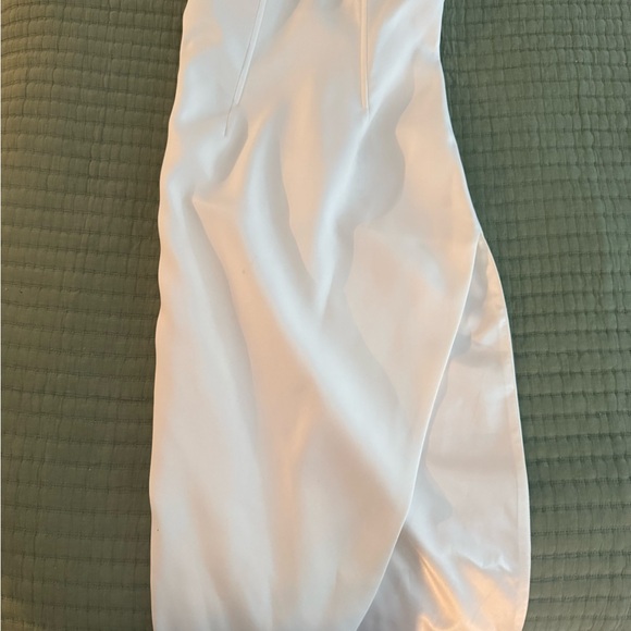 Meshki White Satin Dress - Picture 2 of 5